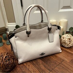 Coach Purse in bone white